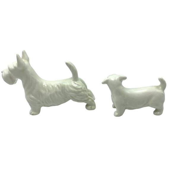 W.R. Midwinter Ltd. Burslem England Staffordshire Post-1950 Ceramic Terrier Figu - Picture 8 of 12